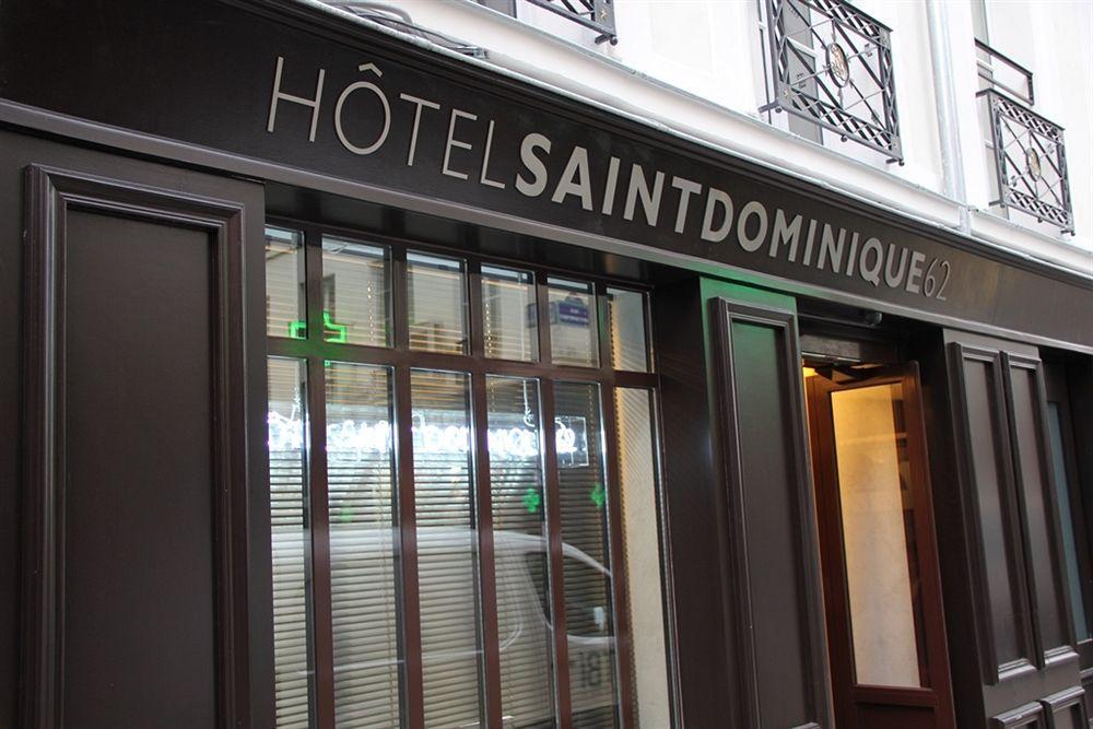 Hotel Saint Dominique Paris Exterior foto